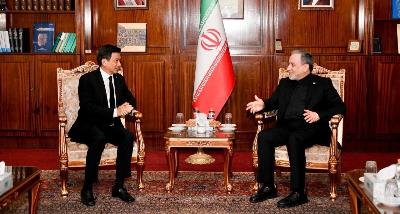 Special Envoy of the Kingdom of Thailand meets with the Minister of Foreign Affairs of I.R. Iran
