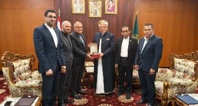 The Ambassador of the Islamic Republic of Iran meets with the Sheikhul Islam of Thailand