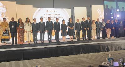 Ambassador of the Islamic Republic of Iran takes part in the Opening Ceremony of the 74th Bangkok Gems and Jewelry Fair